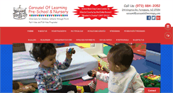 Desktop Screenshot of carouseloflearningnj.com